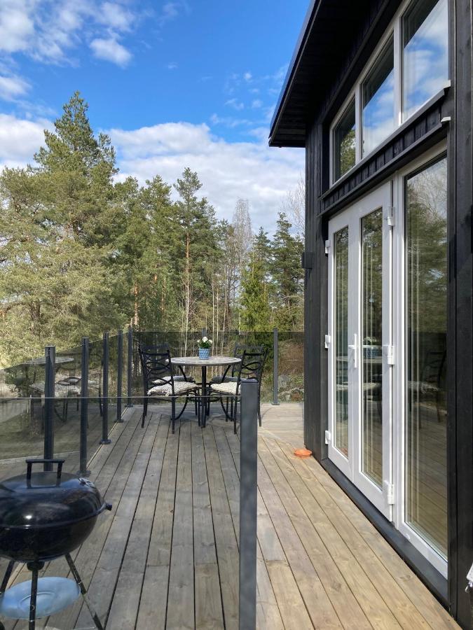 Cabin In The Woods, Close To Lake Maelaren เอสคิสทูนา ภายนอก รูปภาพ